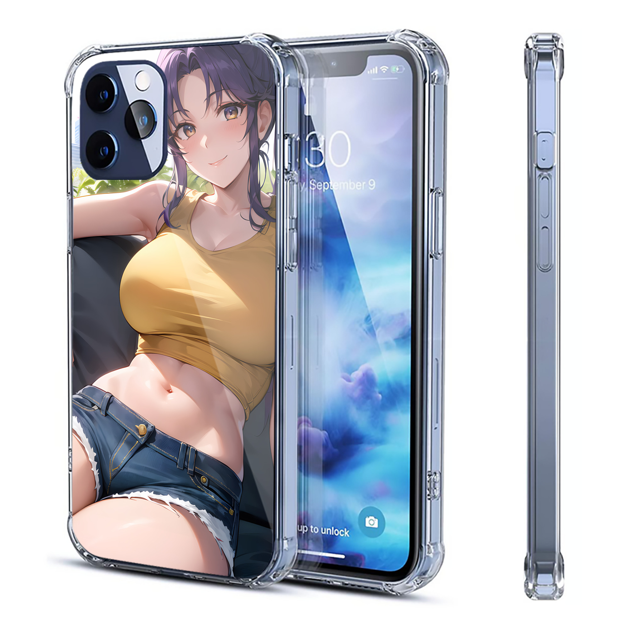 （画像用） EVA 新世紀エヴァンゲリオン 【iPhone 12シリーズ対応】透明スマホケース（クリアソフトケース）